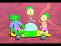 SCENE 3: HAPPYMAN on the RED PLANET and GEORGE