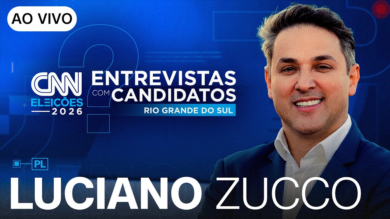 AO VIVO: ENTREVISTA COM LUCIANO ZUCCO (PL) AO GOVERNO DO RS | CNN ELEIÇÕES