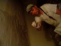 Plasterer at work