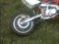 JD doing a donut on my motorbike