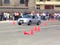 Ahora Ricardo \"valvulita\" Medina, manejando el Impreza STI