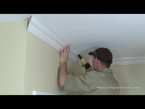 how to fasten mdf trim