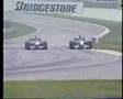 Montoya Overtakes Button, Malaysian GP 2002