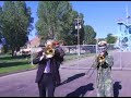 Masked Brass Trio