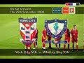 York City (Yth) v Whitley Bay (Yth) - 25.09.08