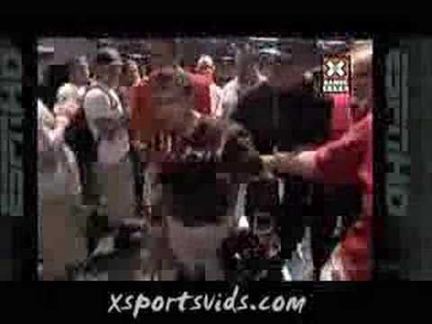 ecinajx19 - An incredible athlete. Just the high points. Seven minutes after that fall, which literally blows his shoes off, the guy gets up and walks out. You can go to...