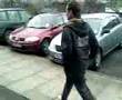 Tiffa beats cumbi with a stick