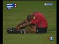 futbol kazas? Freak Accident at Football Match!
