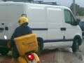 Inundación en el Polígono Industrial de Alaior