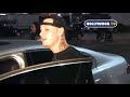 Benji Madden and Friend Leave a Hollywood Night Club. Benji Madden and Friend Leave a Hollywood Night Club.
