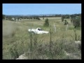 Me, Chris and Tracey do circle work in the old V8 and rollover one of our other ute's.