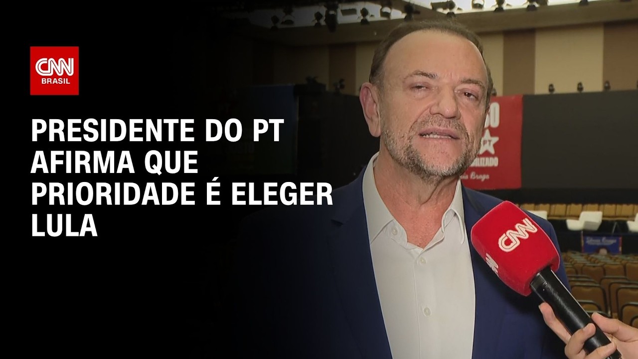 À CNN, presidente do PT diz que prioridade do partido é reeleger Lula | CNN PRIME TIME