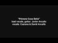 Primera Cosa Bella cover - Javier, Casiano & David Ancalle