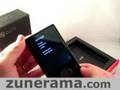 Zune 120GB unboxing