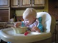 Using her fork Nov 18 2009 015.avi