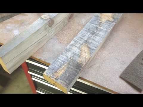 how to treat reclaimed wood