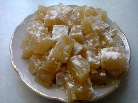 Как в домашних условиях приготовить рахат-лукум в домашних условиях