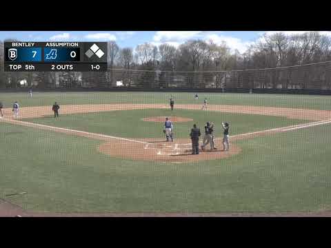 Bentley Baseball vs. Assumption Sunday, Mar. 26 - Game 1 thumbnail
