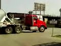 Swift Truck stuck under Kinnickinnic Bridge Milwaukee,WI