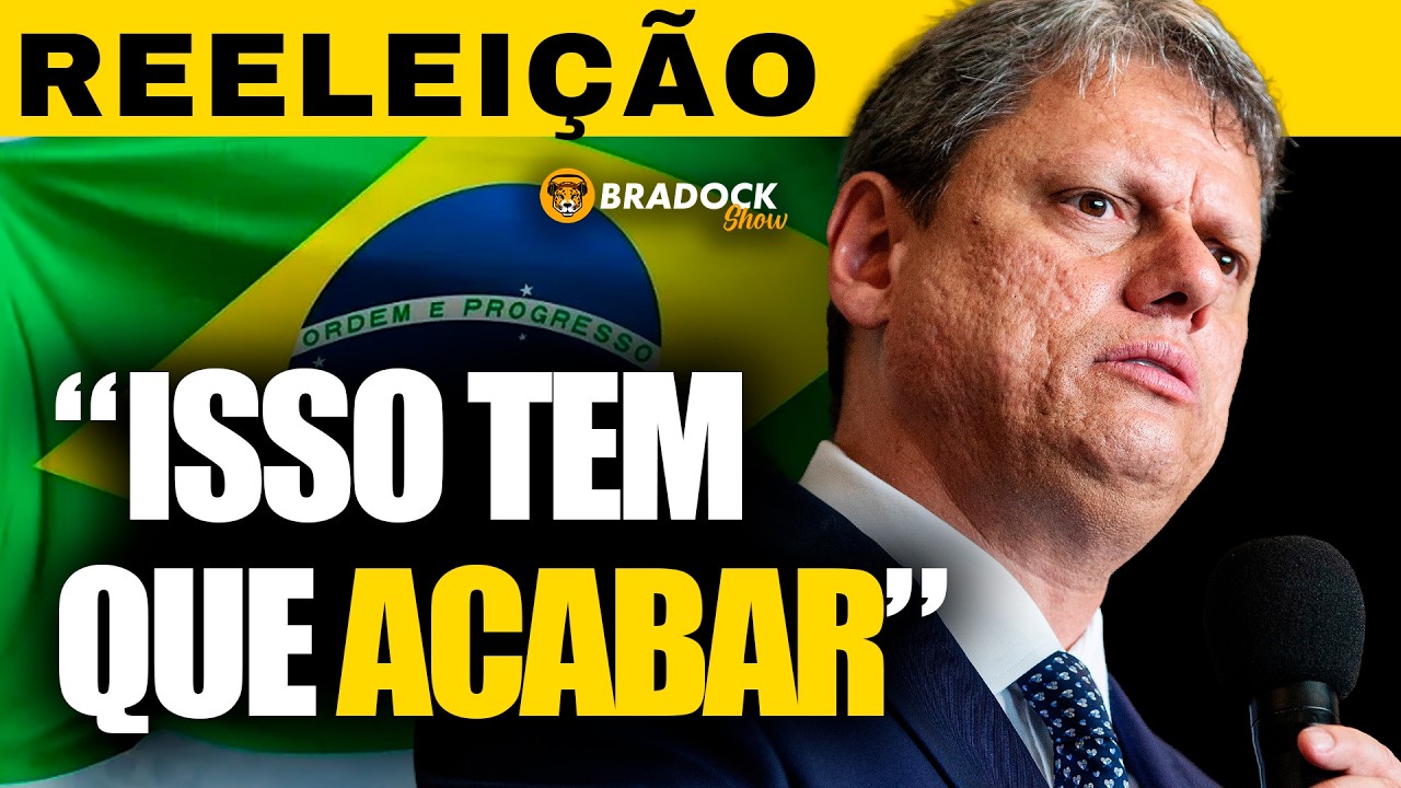 TARCÍSIO DEFENDE FIM DA REELEIÇÃO E GERA DEBATE