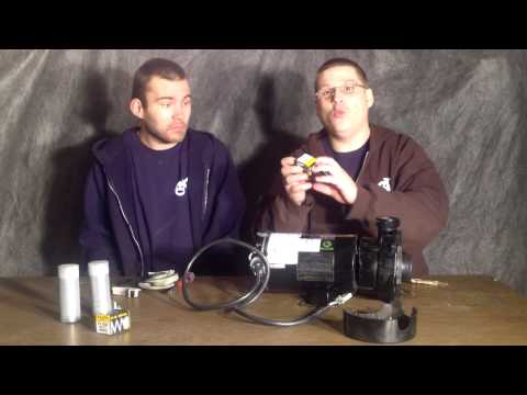 how to repair a lay z spa pump