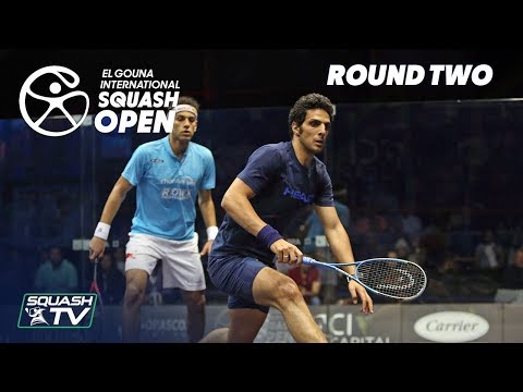 Squash: El Gouna International 2018 - Men's Rd2 Round Up [P1]