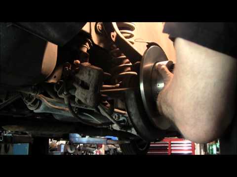 Replacing Rear Pads & Rotors On a Audi A4 Quattro