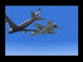FS2004 F/18 HORNET AND BOEING 747-200