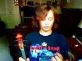 How to Hold the fiddle. A simple bow stroke, for begginers