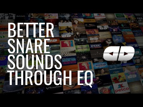 how to properly eq a snare drum