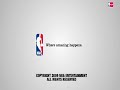 LeBron James underhanded half court shot