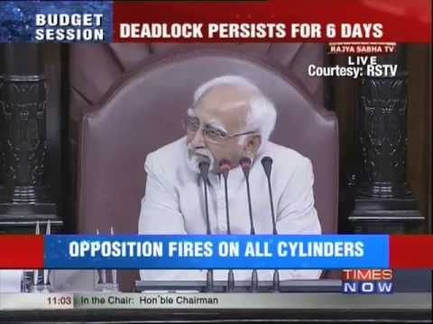 Budget session - The government has been under tremendous pressure after being cornered by the opposition on Coalgate, 2G, the Sarabjit Singh issue and Chinese intrusion in t...