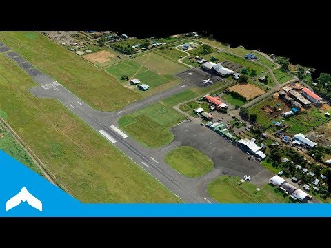 Topographic Drone Survey of an Island Airport