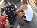 GSXR 1100cc kart TURBO warm up for first run