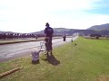 bsa bantam doing the ramsy sprint