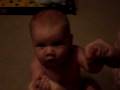 JoJo does his situps