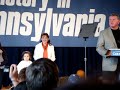 Tom Ridge and Mike Ditka Introduce Sarah Palin at Latrobe, PA