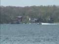 South Bay pontoon going 71.6 mph