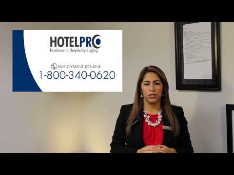 Employment Opportunities with HotelPro