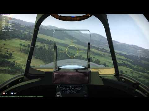 War Thunder - Guinea Pig // New Guinea Event ( Spitfire Mk Vc, Ki-61 )