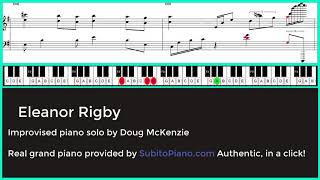 Eleanor Rigby - jazz piano tutorial.
