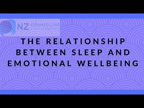 The relationship between sleep and emotional wellbeing - Sleep Vlog