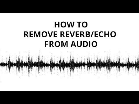 how to eliminate echo