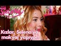 Kızlar, Selena'ya Makyaj Yapıyor!