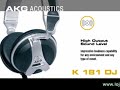 Headphone AKG - K181 DJ @ Loja Vip Djban