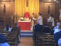 latin mass edinburgh pentecost 2008  communion motet 