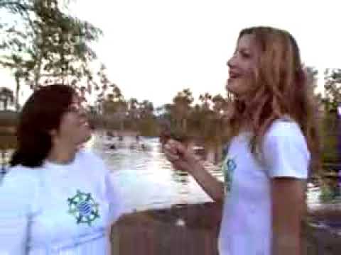 Gisele Bundchen on the river Xingu ...