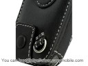 Carrymobile Leather Case for Nokia E71 - Sleeve Type (Black)