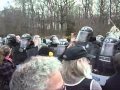 Police brutality against Col. Ann Wright and Daniel Ellsberg at Free Bradley Manning Protest