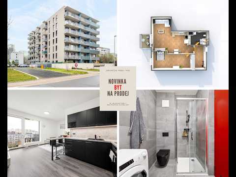 Video Moderní byt 2+kk s balkonem a parkovacím stáním, Praha 4 – Háje, ul. Jurkovičova